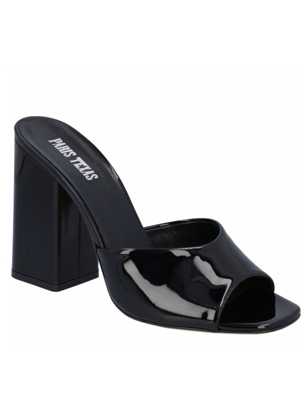 Paris Texas Anja Mule Size Eu 39.5 US size 9.5 Black Patent